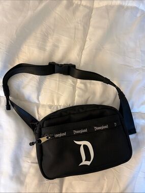 Disney Parks Hip Pack with Ear Holder Black